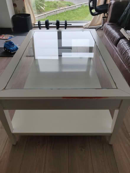 Photo of free Glass coffee table (TW7 Osterly) #1