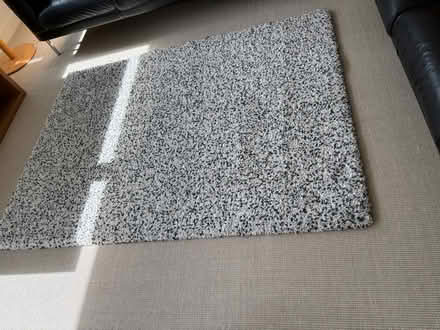 Photo of free Ikea grey, black and white rug (N6) #1