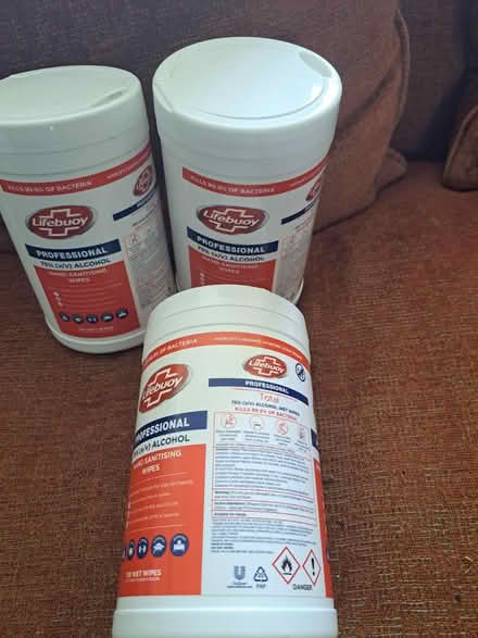 Photo of free Hand sanitising wipes - unopened (Welwyn garden City AL8) #1