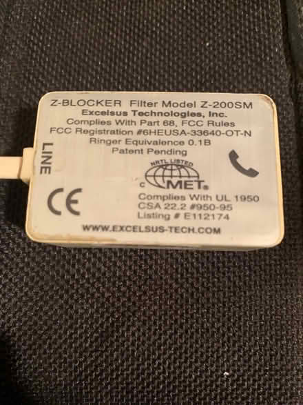 Photo of free Land line filter/jack extender (South Brampton) #2