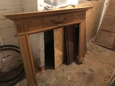 Photo of free Wooden fire surround (Great Bardfield, CM7) #1