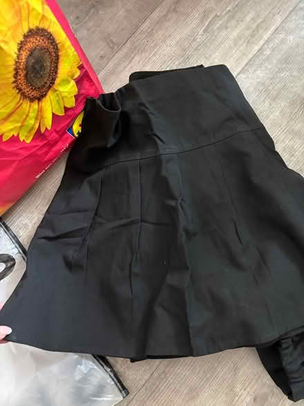 Photo of free 5 M&S black school skirts 9-10 (Newbury park) #1