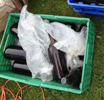 Photo of free Amber glass bottles (Buckland SN7) #2