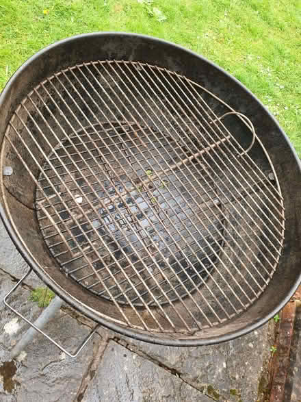 Photo of free Weber BBQ 22" dia well used. (The Rock TF3) #2