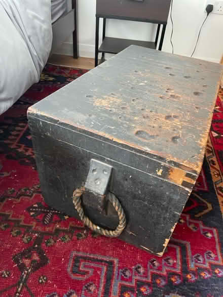 Photo of free Vintage crate (locked) (Hackney E9) #2
