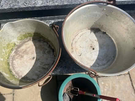 Photo of free Two jam pan planters (Lewes Nevill area) #2
