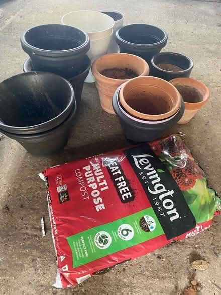 Photo of free Larger plant pots (GU14) #1