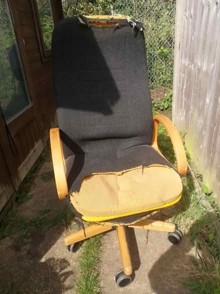 Photo of free Office chair reupholstery project (Streatham SW16) #1