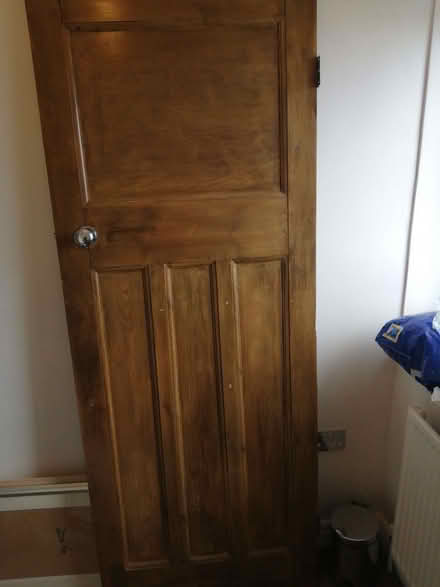 Photo of free Solid wood door 4 panel (Holbrook DE56) #1
