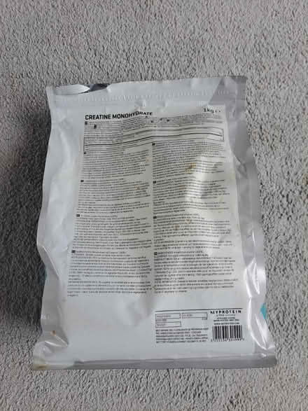 Photo of free Creatine monohydrate (Heswall) #2