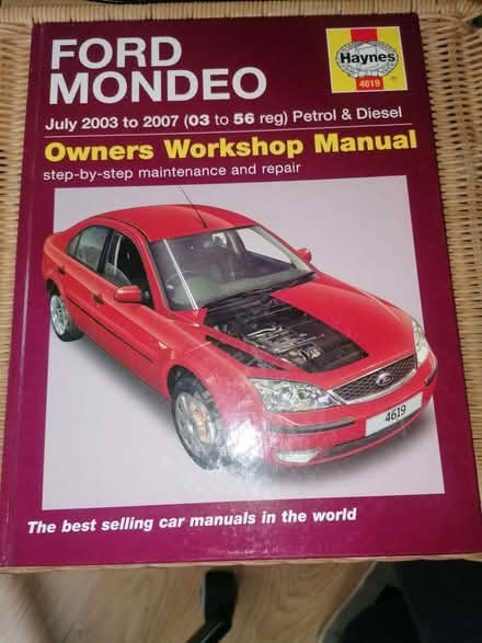 Photo of free Haynes Manual for Ford Mondeo MK 3 (Malvern Link WR14) #1