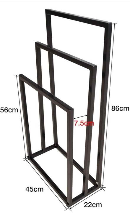 Photo of free Towel rail free standing (Burbage SK17) #1