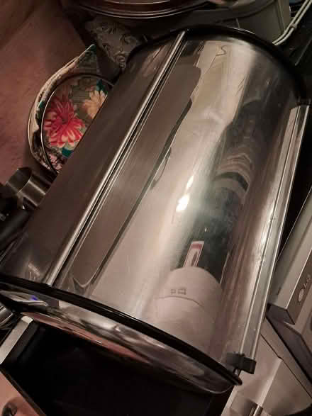 Photo of free Chrome roll-top bread box (Birchmount & St Clair) #3