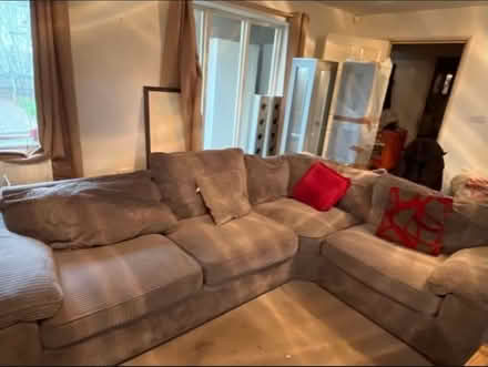 Photo of free Grey corner sofa (B294qu) #1