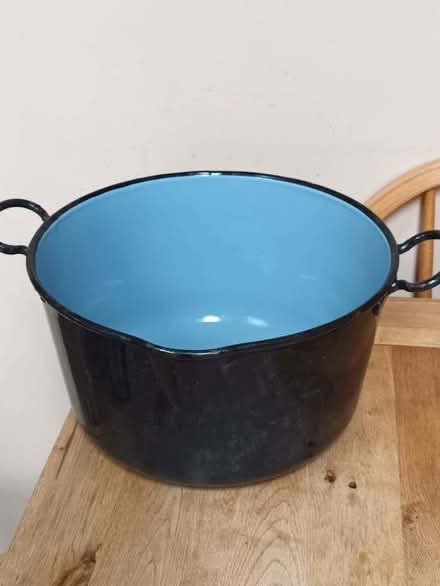 Photo of free Vintage enamel jam pan (Walnut Tree MK7) #1