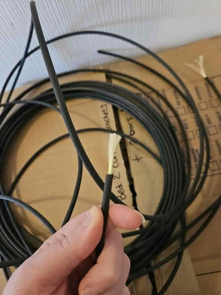 Photo of free Black cable (fibre optic?) (Radcliffe M26) #2