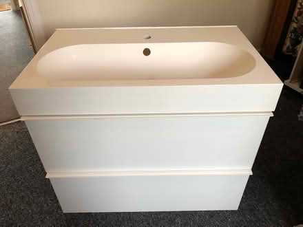 Photo of free Ikea bathroom vanity unit + basin (Kendal) #1