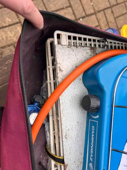 Photo of free Campingaz two ring burner n stand (PR5 lostock hall) #2