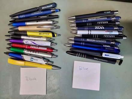 Photo of free Ballpoint pens (Stagholt Farm GL10) #1
