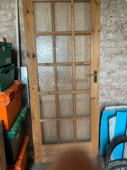 Photo of free Old door glass paned (Middleton St George, DL2) #1