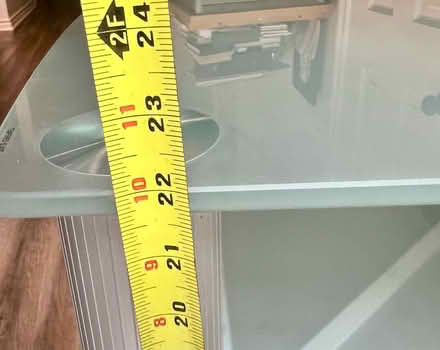 Photo of free Glass entertainment stand (N Dallas - Preston & LBJ) #2