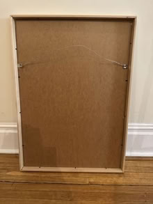 Photo of free Picture frame & glass - 19 3⁄4x27 1⁄2 " (Bloor and Christie) #2