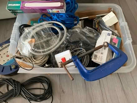 Photo of free Sockets, cable, tools (joblot) (N11 1FA) #1