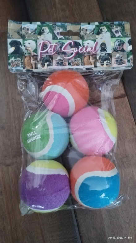 Photo of free Zoomie Time Pet Balls (Ward 1, Park View, NW, DC) #1