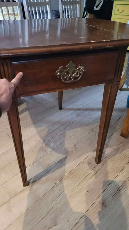 Photo of free Drop leaf antique table (Nether Edge S7) #1