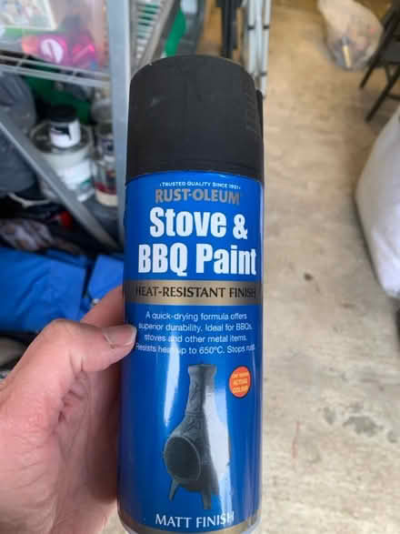 Photo of free Stove and BBQ paint (Nailsworth) #1