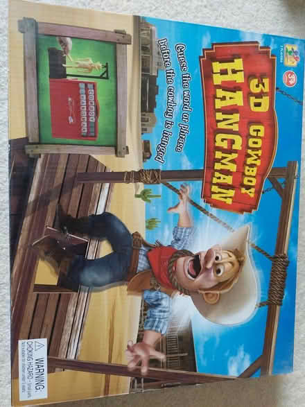 Photo of free 3D Cowboy hangman game (Waterlooville PO7) #1