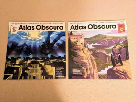 Photo of free Atlas Obscura Wall Calendars (Capitol Hill) #1