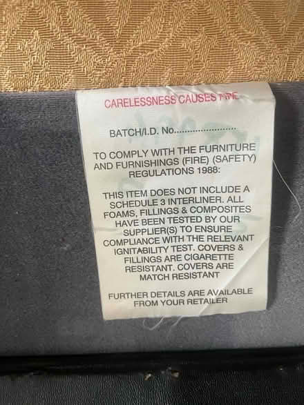 Photo of free Armchair (OX11 South Moreton, Didcot) #2