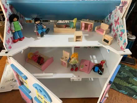 Photo of free Dolls house with people/furniture/accessories (Crosby L22) #2