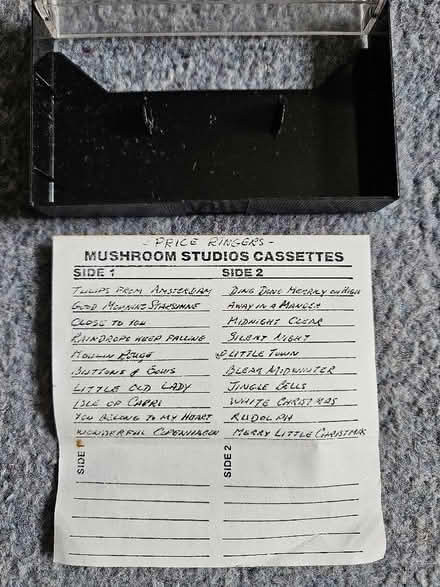 Photo of free Price Handbell Ringers cassette (Frenchay BS16) #2