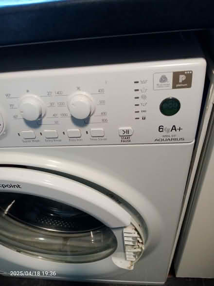 Photo of free Hotpoint washing machine (PR2 Preston) #3