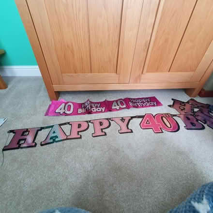 Photo of free 40 birthday decorations (East Acton W3) #1