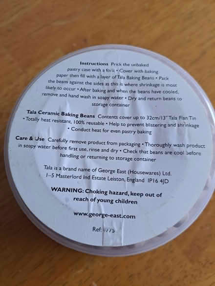 Photo of free Ceramic baking beans (Heswall) #2