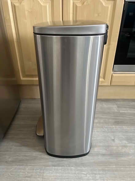 Photo of free 60L stainless steel pedal bin (Sedgeford PE36) #3