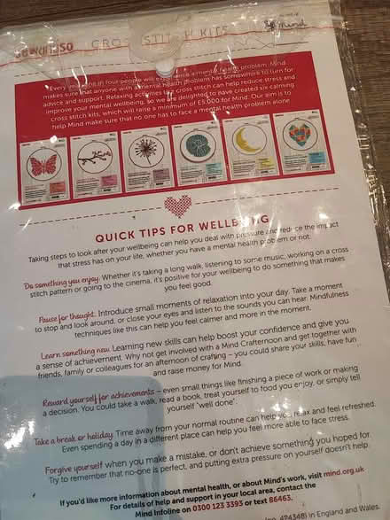 Photo of free Cross stitch set never opened (Iffley Road) #2