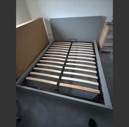 Photo of free King size ottomon storage bed (SE6) #1