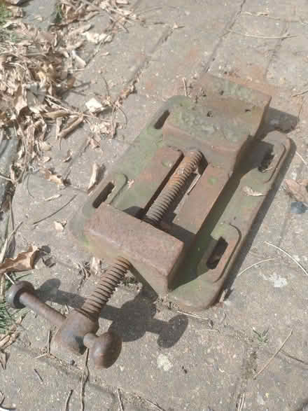 Photo of free Large Cast Iron Drilling Vice (Stanford le hope, SS17) #1