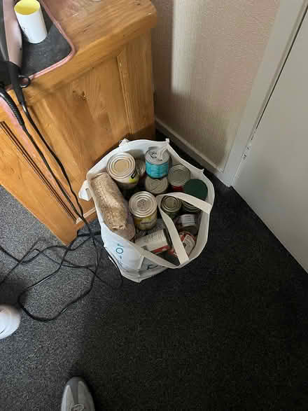 Photo of free Large bag of tinned foods (Edinburgh) #1