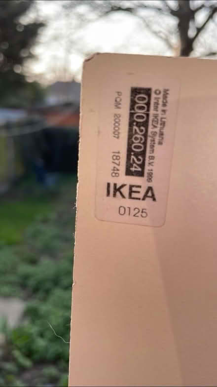 Photo of free IKEA Billy Bookcase CD Insert x 2 (colchester) #4