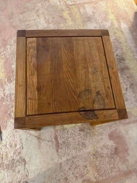 Photo of free Oak side table (Bath) #4