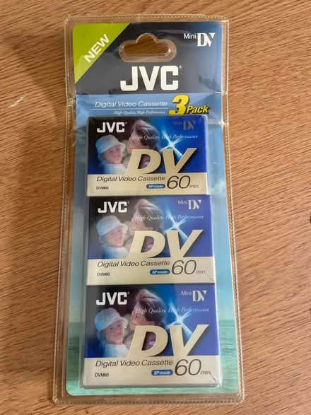 Photo of free JVC Mini DV cassettes (Hollingbury) #1