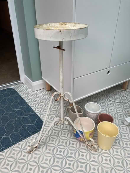 Photo of free outdoor plant stand + pots (Westcotes LE3) #2