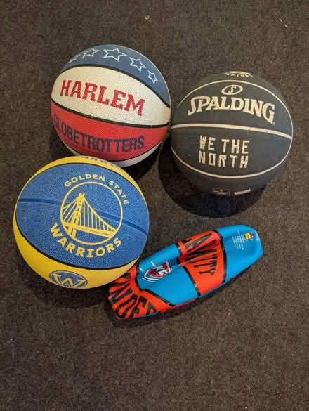 Photo of free 4 full size basketballs (The Beaches) #1