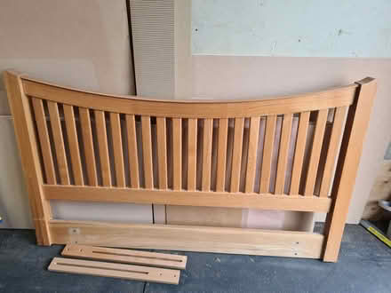 Photo of free Nice oak bedhead (Bray Studios SL4) #1