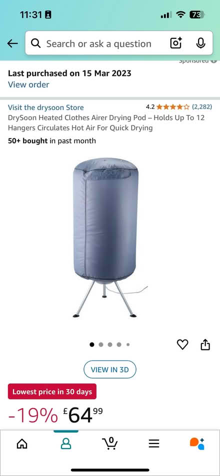 Photo of free Clothes drier (Forest Gate E15) #1